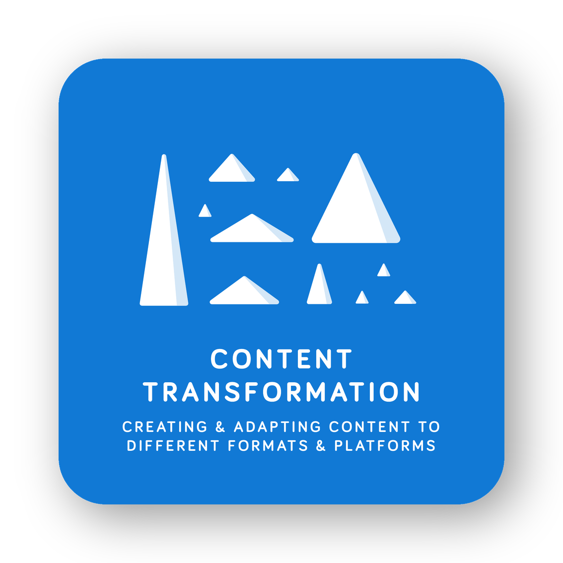 Content Transformation card