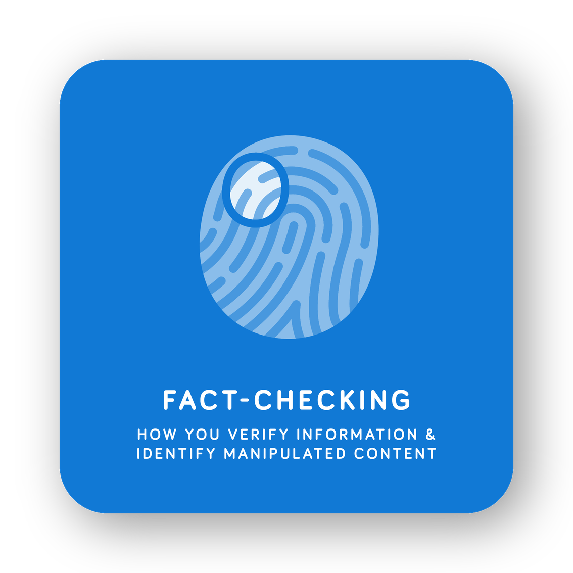 Fact-checking card