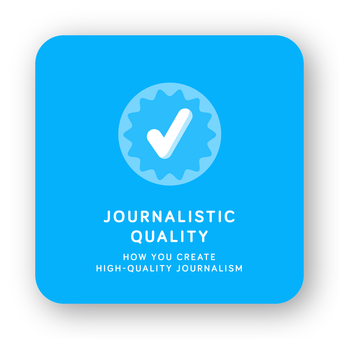 Journalistic Quality card