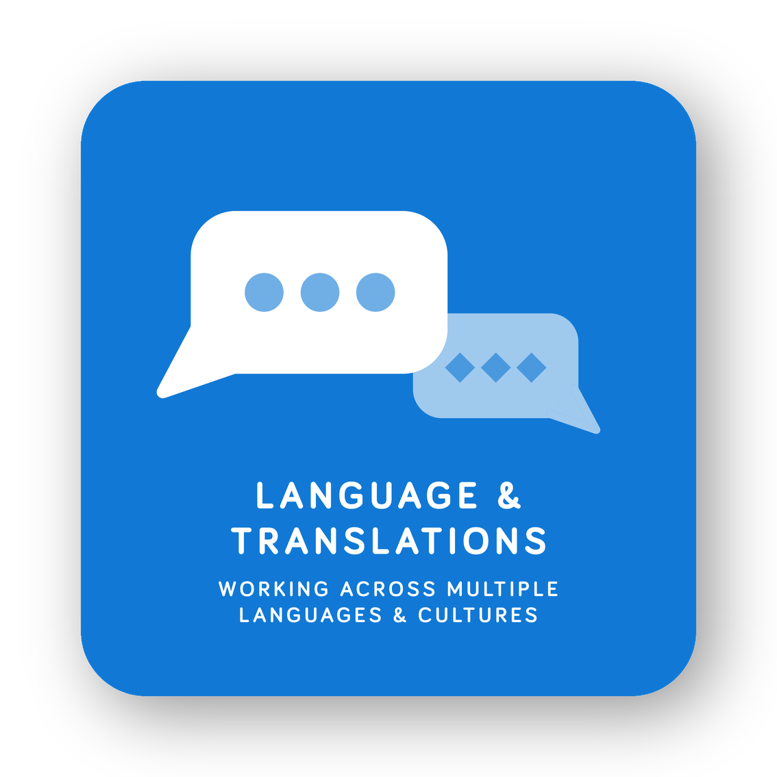 Language & Translations card
