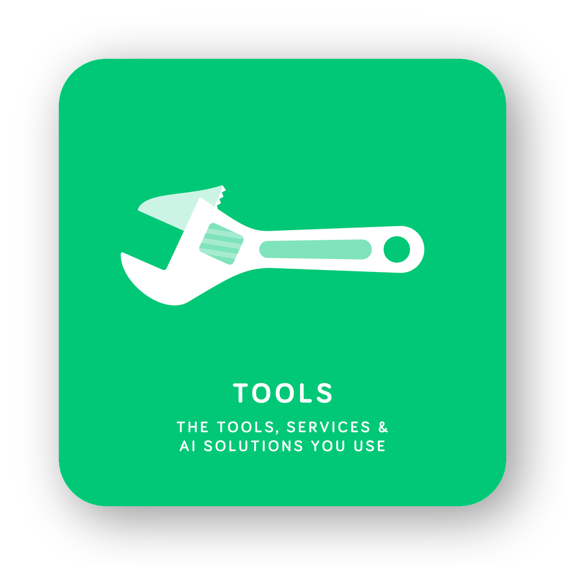 Tools card