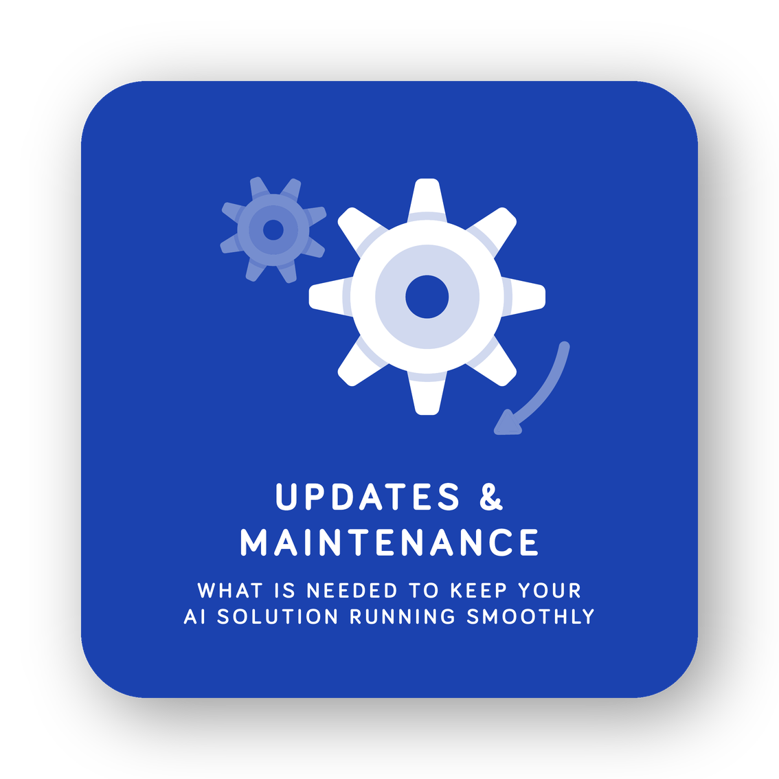 Updates & Maintenance card